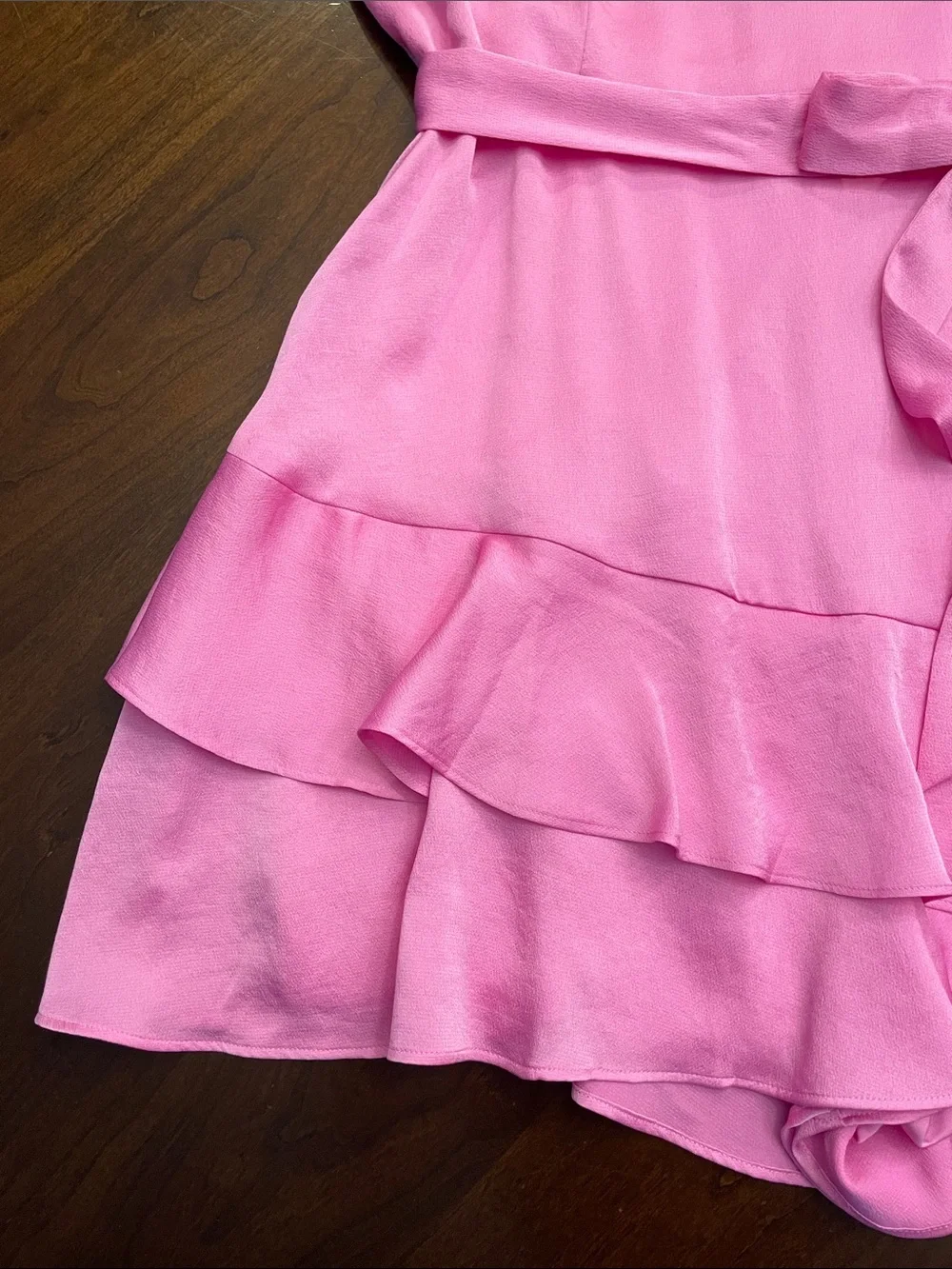 Express Pink Ruffle Romper - Picture 8 of 16